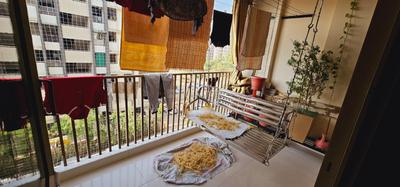 Balcony Image of 1800 Sq.ft 3 BHK Apartment / Flat for sale in Nikol Ahmedabad for Rs. 8500000