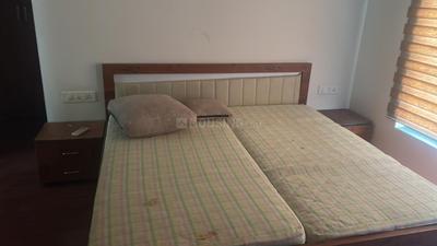 Bedroom Image of 3750 Sq.ft 4 BHK Apartment / Flat for rent in Adani Water Lily Ph 2 Towers C1 C2 C3 C4, Shantigram Ahmedabad for Rs. 120000