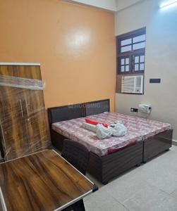 Bedroom Image of 1260 Sq.ft 1 RK Builder Floor for rent in Gomti Nagar Lucknow for Rs. 12000