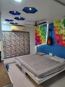 Bedroom Image of 1630 Sq.ft 3 BHK Apartment / Flat for sale in Happy Home Nakshatra Embassy, Palanpur Surat for Rs. 6790000