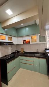 Kitchen Image of 1040 Sq.ft 3 BHK Apartment / Flat for sale in Enerrgia Skyi Manas Lake, Bhukum Pune for Rs. 7500000