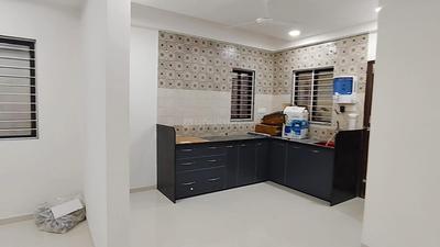 Kitchen Image of 528 Sq.ft 2 BHK Apartment / Flat for sale in Satyanarayan Shubham Heights, New Gotri Vadodara for Rs. 3700000