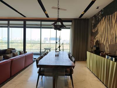 Dining Area Image of 2300 Sq.ft 3 BHK Apartment / Flat for sale in Rustomjee Elements, Vile Parle West Mumbai for Rs. 180000000