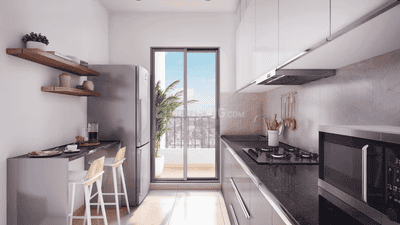 Image of 837 Sq.ft 2 BHK Apartment / Flat for sale in Mahindra Happinest Tathawade, Tathawade, Pune for Rs. 5000000