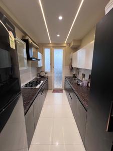 Kitchen Image of 1450 Sq.ft 3 BHK Apartment / Flat for rent in Ambika La Parisian Phase 1 T6 To T9, Sector 66 Mohali for Rs. 50000