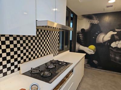 Kitchen Image of 550 Sq.ft 1 BHK Apartment / Flat for sale in Lodha New Cuffe Parade, Sion Mumbai for Rs. 17500000