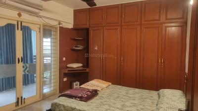 Bedroom Image of 2200 Sq.ft 3 BHK Apartment / Flat for rent in Hoysala Landmark, Sanjaynagar Bengaluru for Rs. 65000
