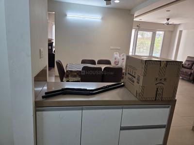 Kitchen Image of 2100 Sq.ft 3 BHK Apartment / Flat for sale in Taksh Iris, Tandalja Vadodara for Rs. 7700000