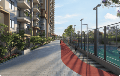 Image of 1367 Sq.ft 2 BHK Apartment / Flat for sale in Indis Viva City, Kondapur, Hyderabad for Rs. 12100000