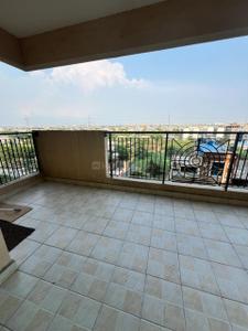 Balcony Image of 1185 Sq.ft 3 BHK Apartment / Flat for rent in Gaurs Siddhartham, Siddharth Vihar Ghaziabad for Rs. 24000