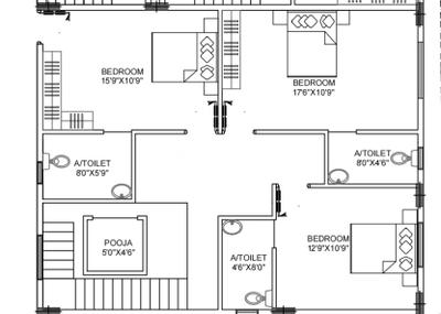 Image of 2400 Sq.ft 4 BHK Apartment / Flat for sale in Ballal SS Enclave, Banashankari, Bengaluru for Rs. 18000000