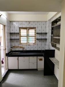 Kitchen Image of 800 Sq.ft 2 BHK Apartment / Flat for rent in Ghatlodiya Ahmedabad for Rs. 19000