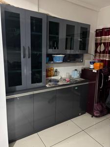 Kitchen Image of 1208 Sq.ft 2 BHK Apartment / Flat for sale in Nyalkaran Shree Siddheshwar Helix, Sama Savli Vadodara for Rs. 4700000