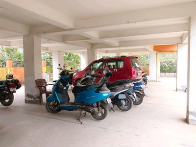 Car Garage Image of 801 Sq.ft 2 BHK Apartment / Flat for sale in Uttara Vivekananda Apartment, Narendrapur Kolkata for Rs. 3800000