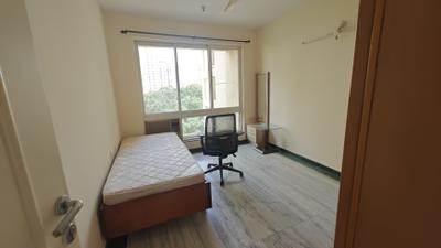 Bedroom Image of 1250 Sq.ft 3 BHK Apartment / Flat for rent in Hiranandani Crown, Hiranandani Estate Thane for Rs. 67000