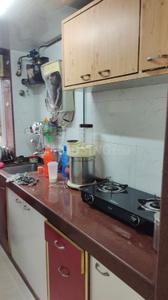 Kitchen Image of 500 Sq.ft 1 BHK Apartment / Flat for rent in Khar West Mumbai for Rs. 75000