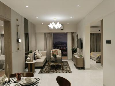 Living Room Image of 1900 Sq.ft 4 BHK Apartment / Flat for sale in Arkade Aura, Santacruz West Mumbai for Rs. 100000000