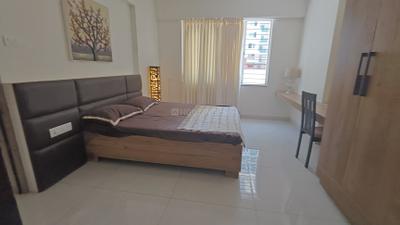 Bedroom Image of 1283 Sq.ft 2 BHK Apartment / Flat for rent in Kumar Hill View Residency, Kothrud Pune for Rs. 45000