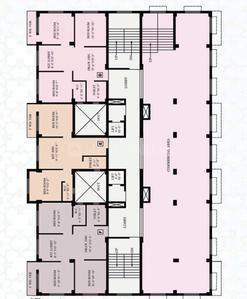 Image of 919 Sq.ft 2 BHK Apartment / Flat for sale in Krishti Mansion, Rajarhat, Kolkata for Rs. 4300000