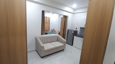 Bedroom Image of 550 Sq.ft 1 BHK Builder Floor for rent in Mahalakshmi Nagar Indore for Rs. 20000