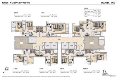 Image of 540 Sq.ft 1 BHK Apartment / Flat for sale in Runwal Avenue Wing L, Kanjurmarg East, Mumbai for Rs. 11500000