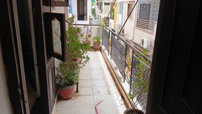 Balcony Image of 1260 Sq.ft 1 BHK Independent House for rent in Hansol Ahmedabad for Rs. 17000