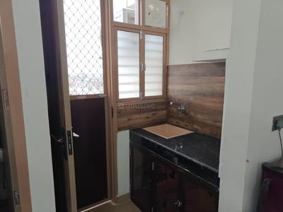 Kitchen Image of 350 Sq.ft 1 RK Apartment / Flat for rent in Sector 44 Noida for Rs. 17000
