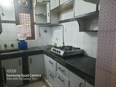 Kitchen Image of 1150 Sq.ft 2 BHK Builder Floor for rent in Sector 19 Noida for Rs. 38125