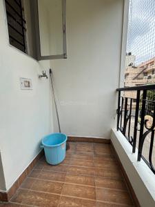 Balcony Image of 500 Sq.ft 1 BHK Builder Floor for rent in Kaggadasapura Bengaluru for Rs. 19000