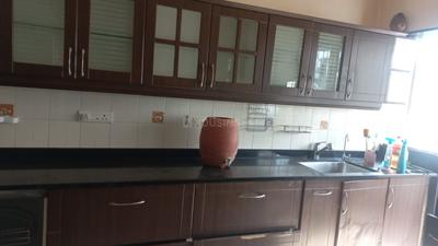 Kitchen Image of 1450 Sq.ft 3 BHK Apartment / Flat for rent in Atur Park, Sangamvadi Pune for Rs. 80000