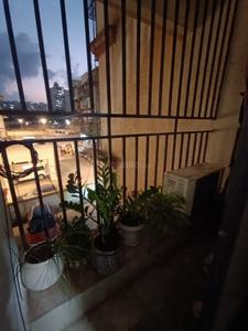 Balcony Image of 600 Sq.ft 1 BHK Apartment / Flat for rent in Suyash Tower, Kopar Khairane Navi Mumbai for Rs. 32000