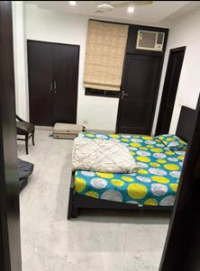 Bedroom Image of 1350 Sq.ft 3 BHK Builder Floor for rent in East Of Kailash New Delhi for Rs. 120000