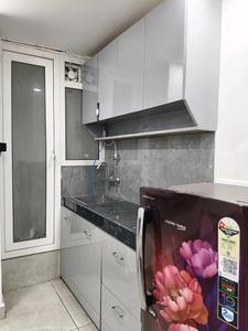 Kitchen Image of 480 Sq.ft 1 RK Builder Floor for rent in Big Block Builder Floor, Sector 46 Gurgaon for Rs. 24000