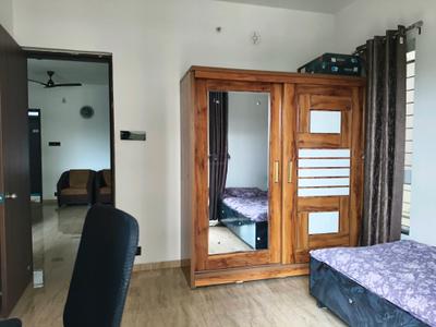 Bedroom Image of 635 Sq.ft 1 BHK Apartment / Flat for rent in VTP Leonara H Building, Mahalunge Pune for Rs. 26000