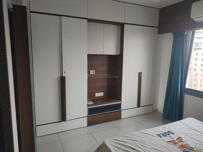 Bedroom Image of 1100 Sq.ft 2 BHK Apartment / Flat for rent in Orchid Blues, Shela Ahmedabad for Rs. 29999