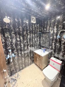 Bathroom Image of 1200 Sq.ft 2 BHK Builder Floor for rent in Karkardooma New Delhi for Rs. 46000