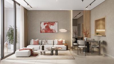 Hall Image of 1200 Sq.ft 2 BHK Penthouse for sale in Al Jaddaf Dubai for Rs. 35000000