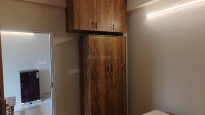 Bedroom Image of 450 Sq.ft 1 BHK Apartment / Flat for rent in Nagavara Bengaluru for Rs. 26000
