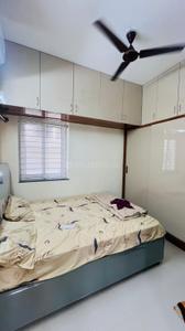 Bedroom Image of 700 Sq.ft 1 BHK Apartment / Flat for rent in Gachibowli Hyderabad for Rs. 24500