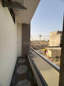 Balcony Image of 450 Sq.ft 1 BHK Builder Floor for rent in Mahalakshmi Nagar Indore for Rs. 16000