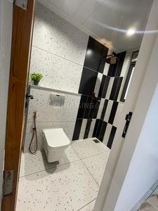 Bathroom Image of 1250 Sq.ft 3 BHK Apartment / Flat for sale in Aatmiya Selenite, Gotri Vadodara for Rs. 6500000