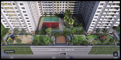 Image of 934 Sq.ft 2 BHK Apartment / Flat for sale in Ganga Asmi, Wakad, Pune for Rs. 8500000