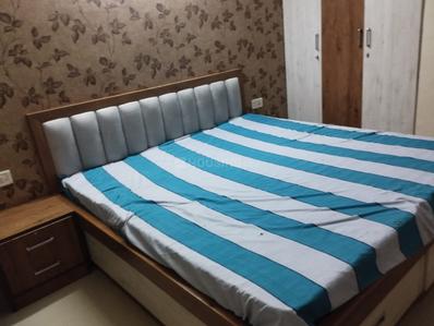 Bedroom Image of 1500 Sq.ft 3 BHK Apartment / Flat for rent in Arihant Vedang Heights, Sheopur Jaipur for Rs. 31000