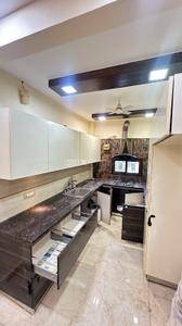 Kitchen Image of 1580 Sq.ft 3 BHK Apartment / Flat for rent in East Of Kailash New Delhi for Rs. 80000