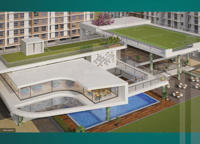 Image of 600 Sq.ft 2 BHK Apartment / Flat for sale in Dosti West County, Thane West, Thane for Rs. 9700000