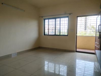 Living Room Image of 690 Sq.ft 1 BHK Apartment / Flat for rent in Kartik Nagar Bengaluru for Rs. 25000