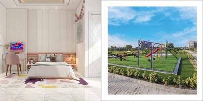 Bedroom Image of 1550 Sq.ft 2.5 BHK Apartment / Flat for sale in Pareena Coban Residences, Sector 99A Gurgaon for Rs. 22000000