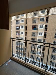 Balcony Image of 918 Sq.ft 3 BHK Apartment / Flat for rent in Urbanrise Revolution One, Padur Chennai for Rs. 28000