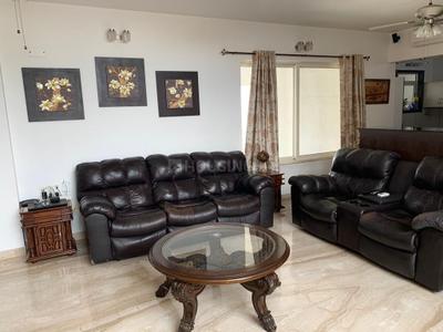 Hall Image of 1800 Sq.ft 3 BHK Apartment / Flat for rent in Marvel Enigma, Kharadi Pune for Rs. 95000