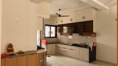 Kitchen Image of 1102 Sq.ft 4 BHK Independent House for rent in Sargasan Gandhinagar for Rs. 40000